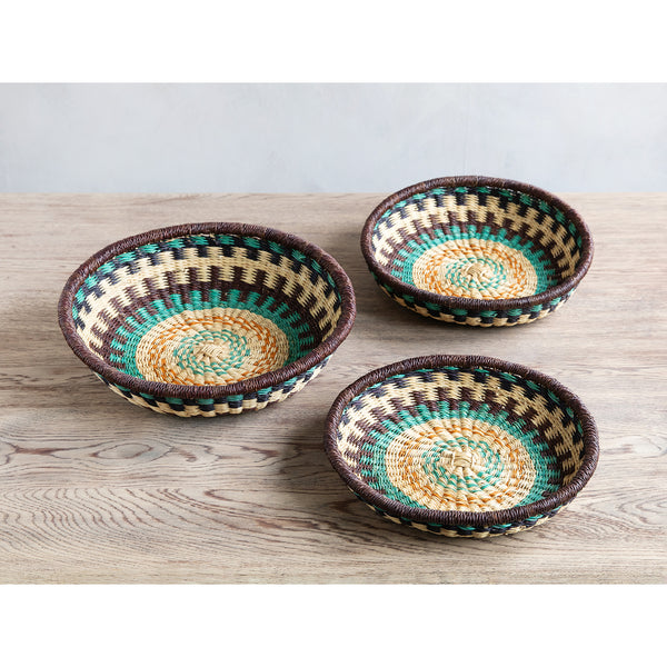Fruit Bowl Basket No. 29 - Set Of Three - Sample sale