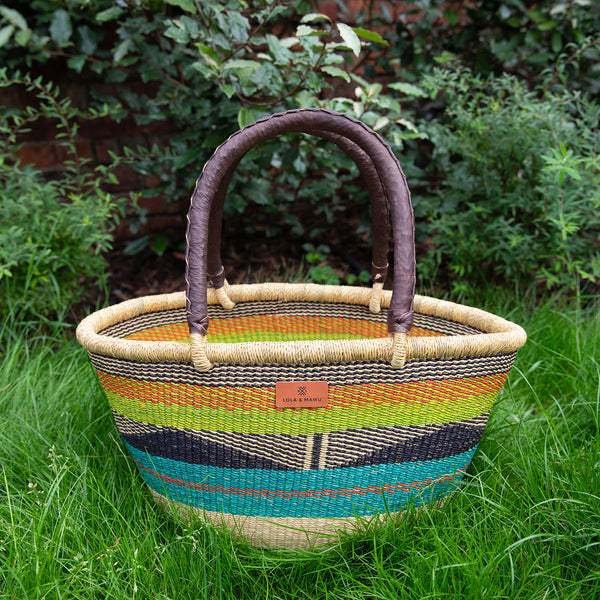 Oval Basket L - Abaa- Clearance sale