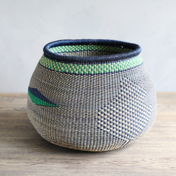 Bolga Pot Basket L - Asam - Clearance sale