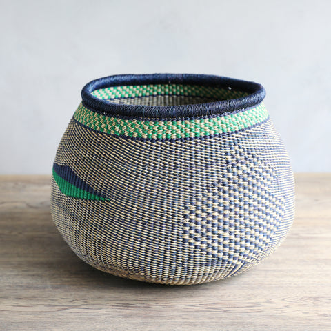 Bolga Pot Basket L - Asam - Clearance sale