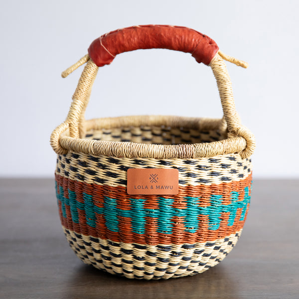 Round Bolga Basket S - Debbie - Clearance sale