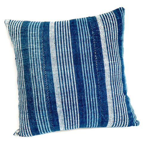 Fulani 2 - Indigo Cushion