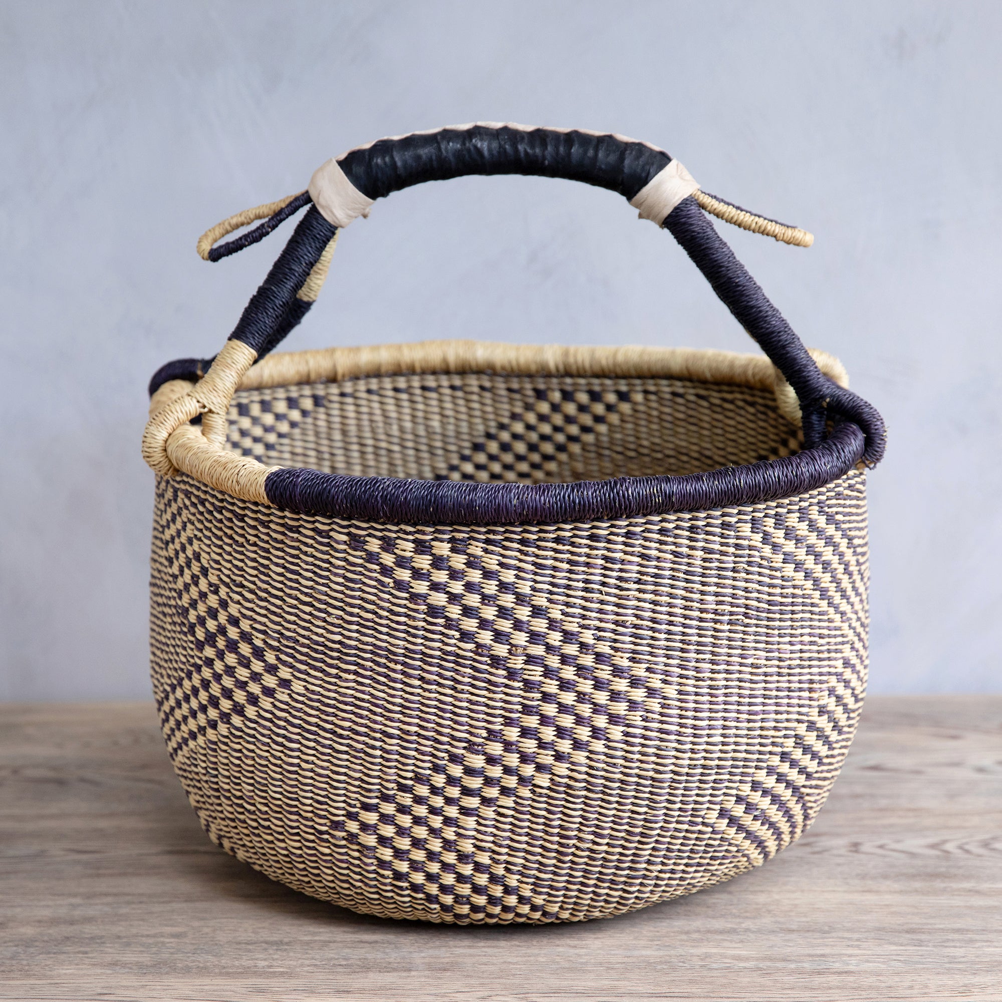 Round Basket L - Kwanza