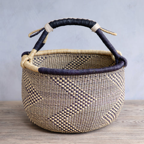 Round Basket L - Kwanza