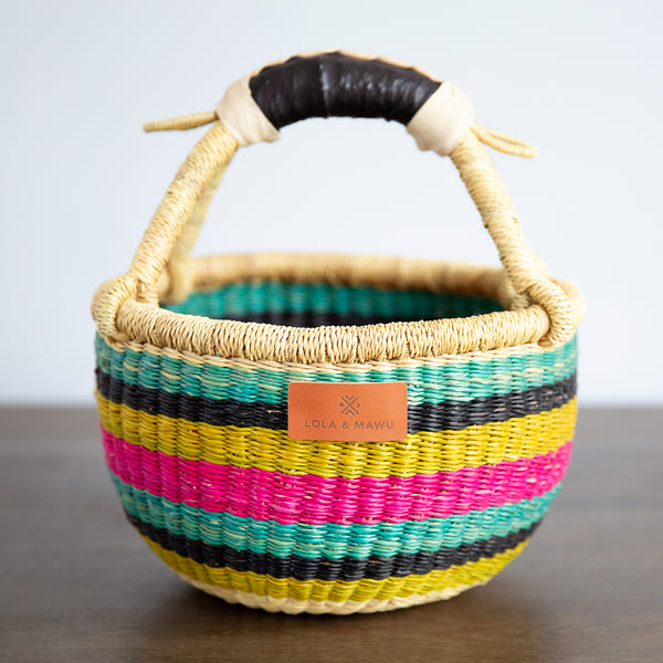 Round Bolga Basket S - Molly - Clearance sale