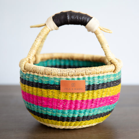 Round Bolga Basket S - Molly - Clearance sale