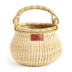 Bolga Pot Basket S - Natural - Vegan