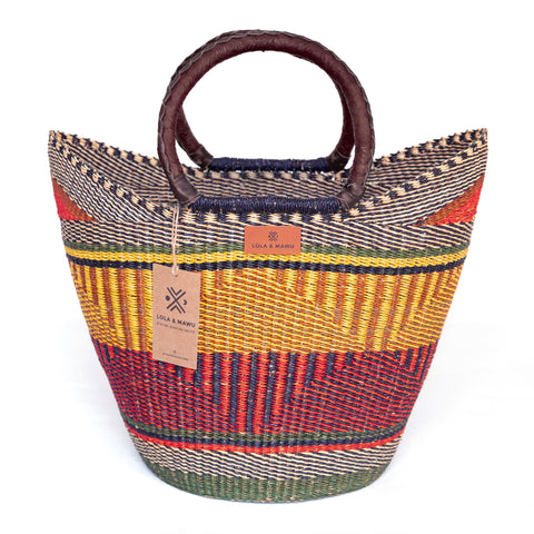 Shopping Basket L - Saffron