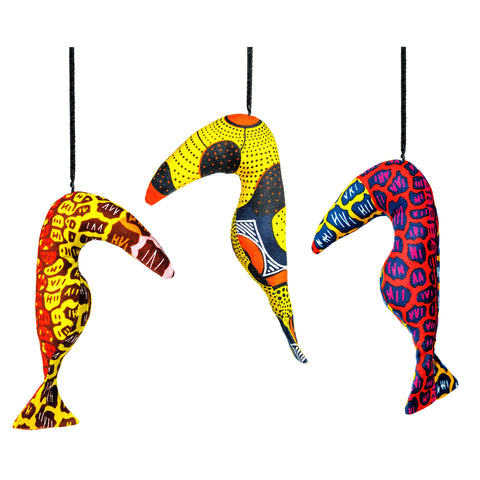 Tropical Birds - Set of Three