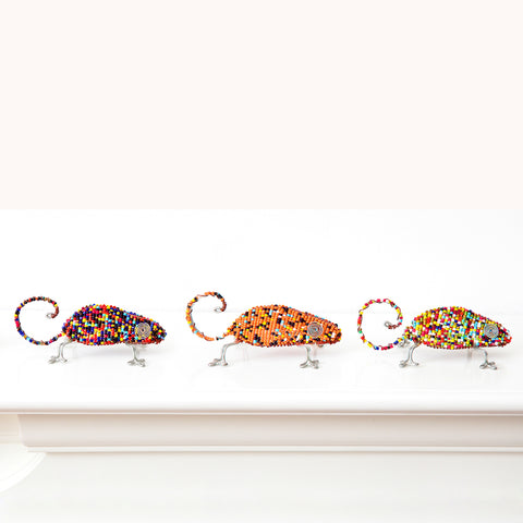 Happy Chameleons - Set of Three