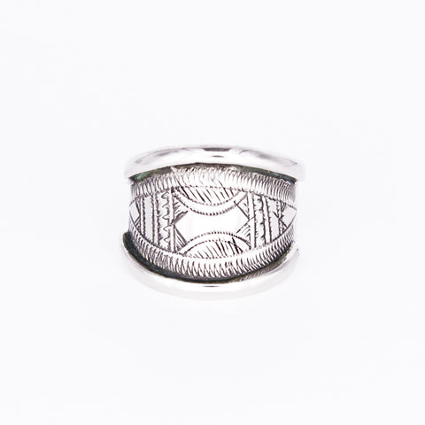 Tuareg Engraved Ring No.12 - Size M