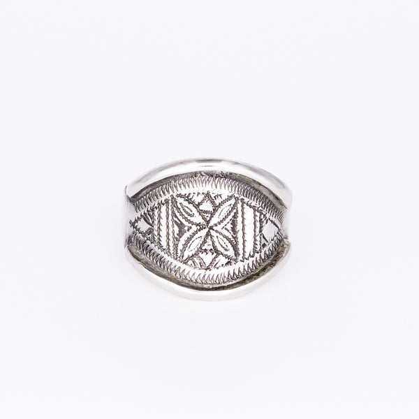 Tuareg Engraved Ring No.14 - Size T