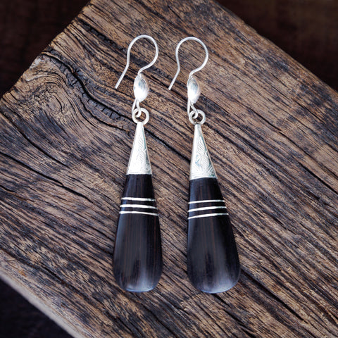 Silver Tuareg Earrings - Munia