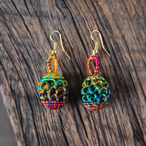 Pineapple Earrings No. 2