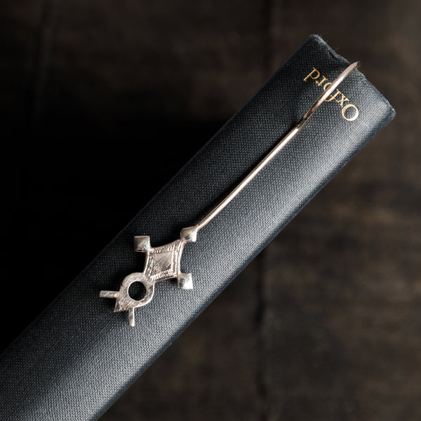 Tuareg Bookmark With Traditional Symbol