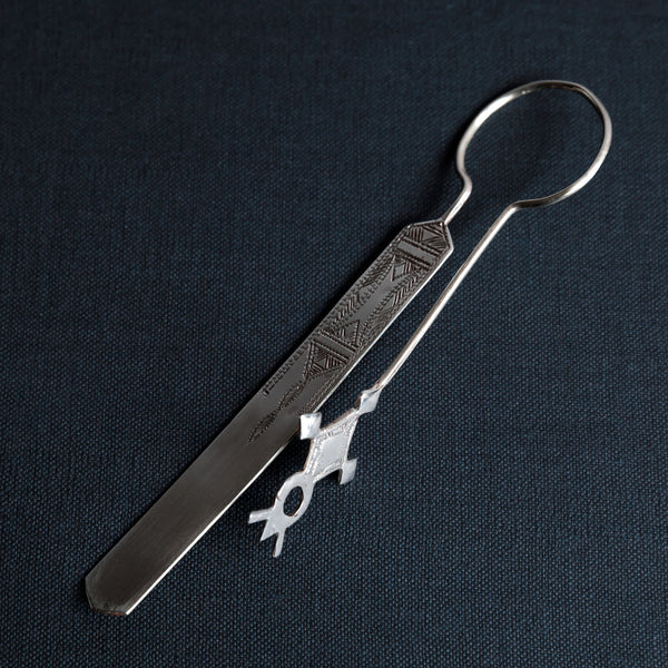 Tuareg Bookmark With Traditional Symbol