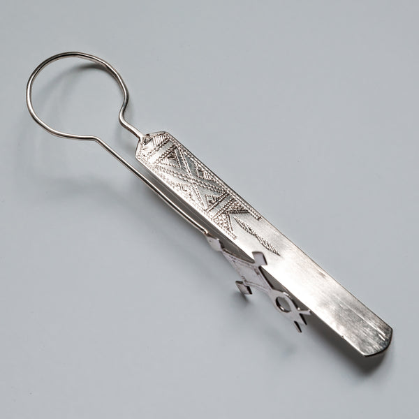 Tuareg Bookmark With Traditional Symbol