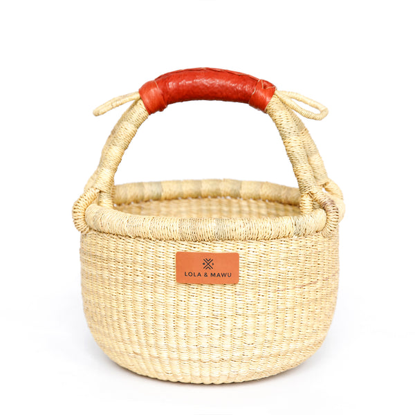 Round Basket S - Natural - Second Sale
