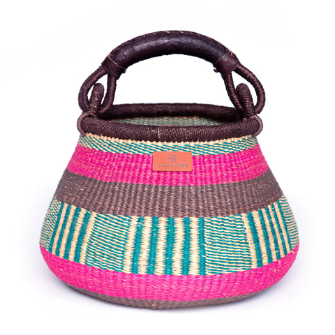 Bolga Pot Basket L - Suongo