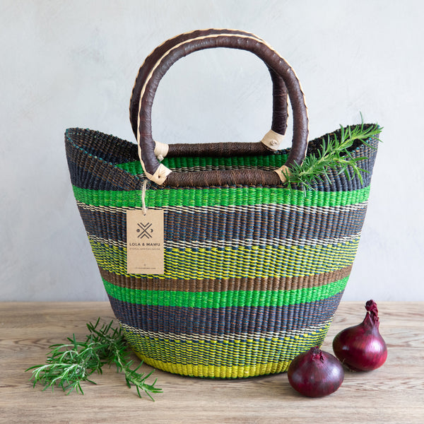 Shopping Basket L - Allium