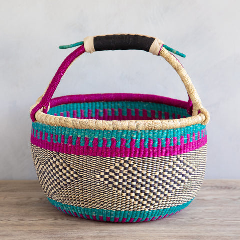 Round Basket L - Amanda