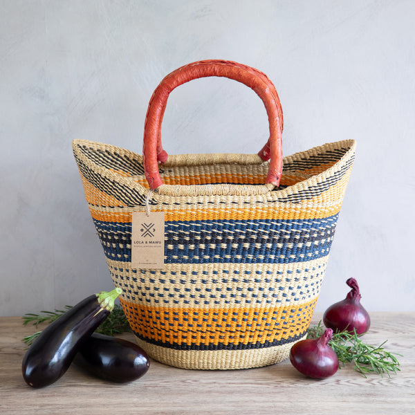 Shopping Basket L - Barley