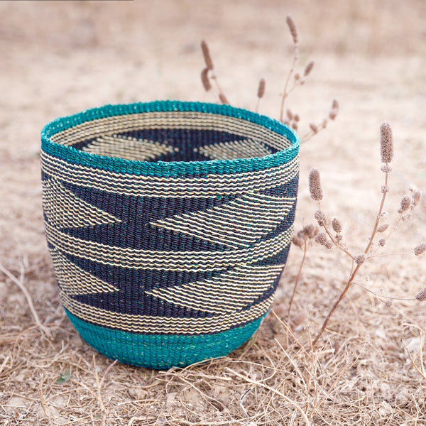 Storage basket L - Izza In Teal