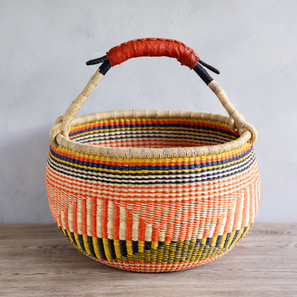 Round Basket L - Marigold