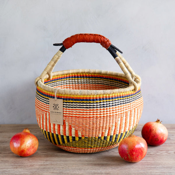 Round Basket L - Marigold