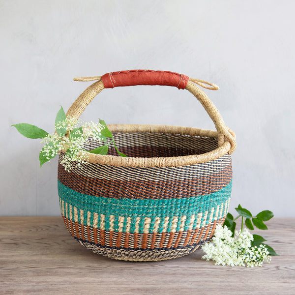 Round Basket M - Natasha No. 2