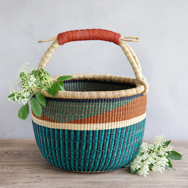 Round Basket L - Theresa