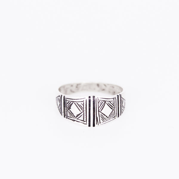 Silver Tuareg Ring No. 1 - Size N
