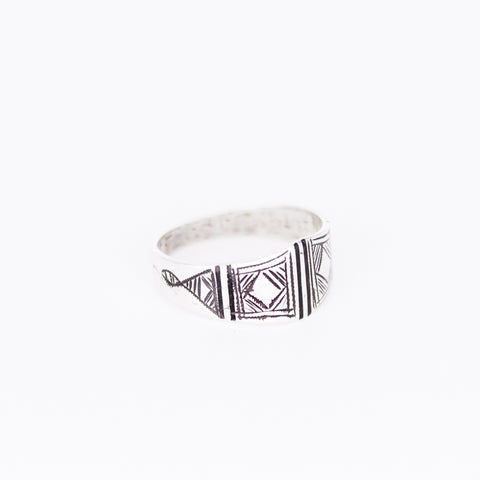 Silver Tuareg Ring No. 1 - Size N