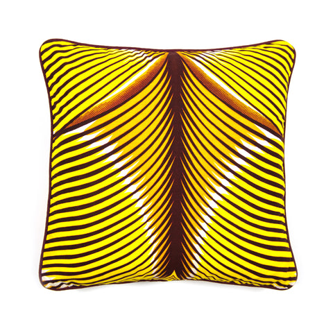 African Print Cushion - TIGER BACK - Clearance sale